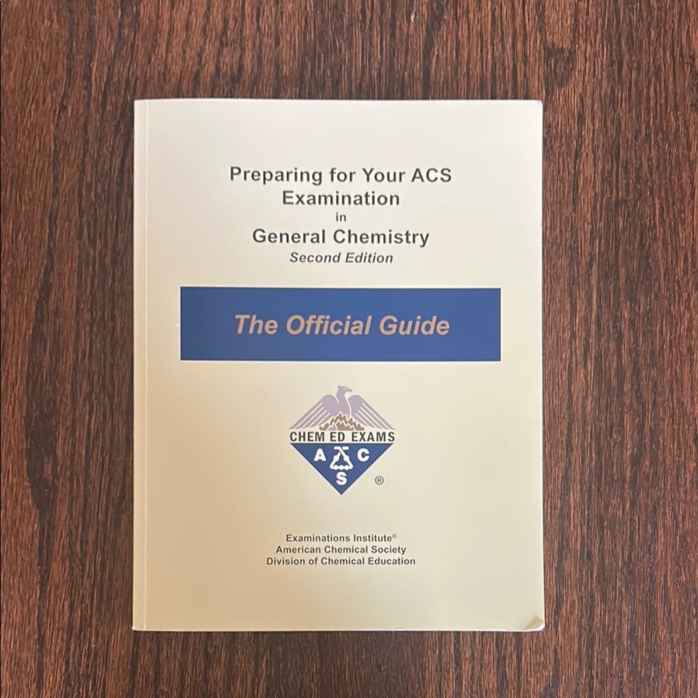 *Like new* ACS General Chemistry Official Guide